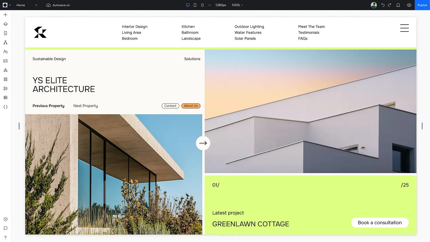 Wix Website Redesign​
