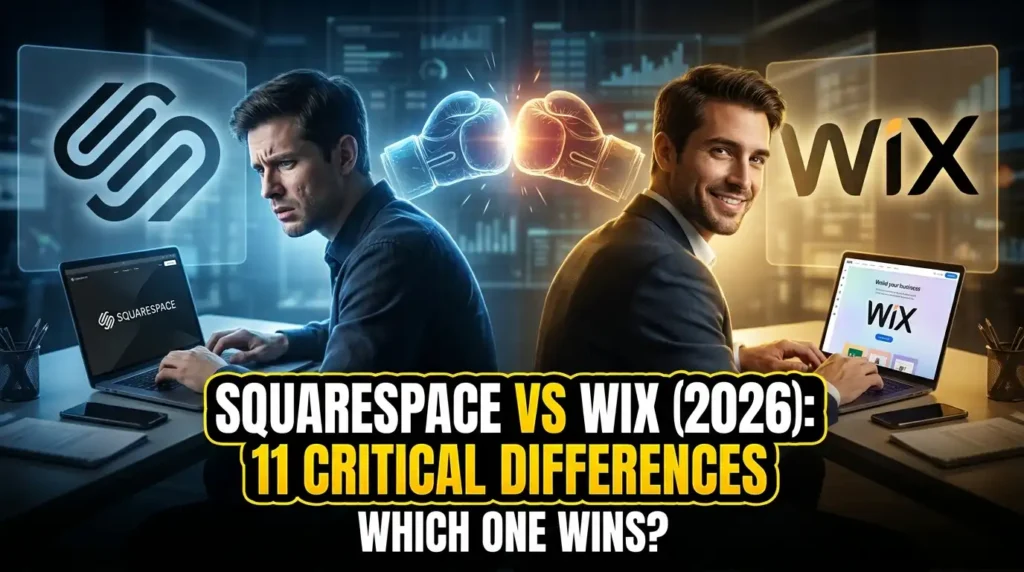 Squarespace vs Wix (2026): 11 Key Differences, Pricing, SEO & Which Builder Wins? 1 Squarespace vs Wix (2026): 11 Critical Differences That Decide the Better Website Builder