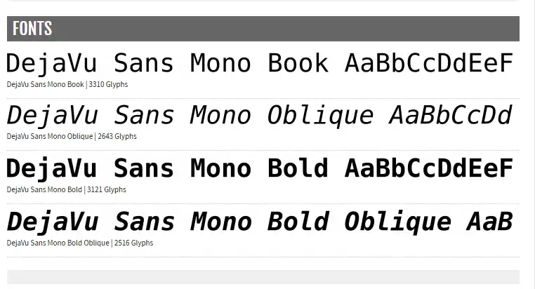 17 Best Coding Fonts for Developers in 2026 (Free & Paid Compared) 13 DejaVu Sans Mono | Best Coding Fonts