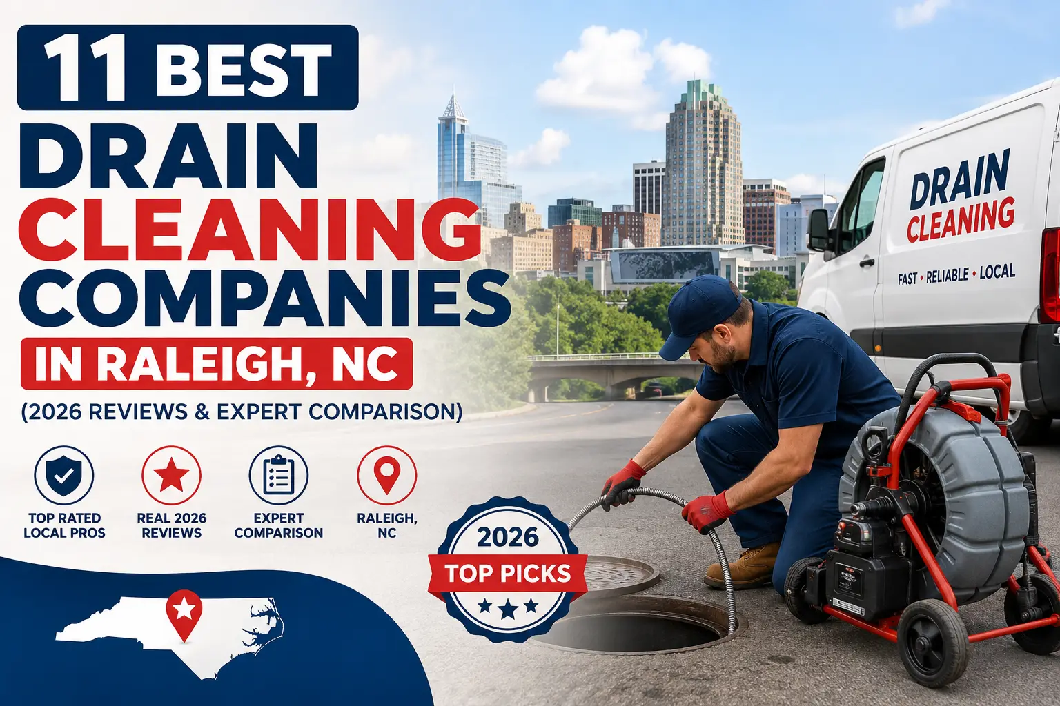 11 Best Drain Cleaning Companies in Raleigh, NC (2026 Reviews & Expert Comparison)