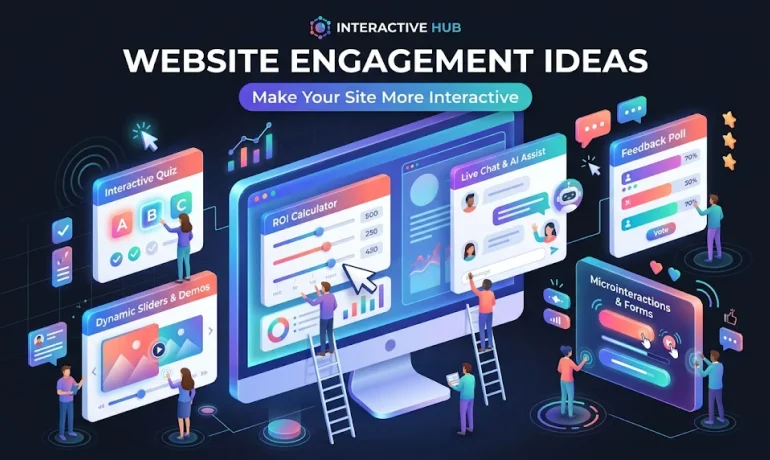Website Engagement Ideas: 12 Ways to Make a Site More Interactive 1 Website Engagement Ideas: 12 Ways to Make a Site More Interactive